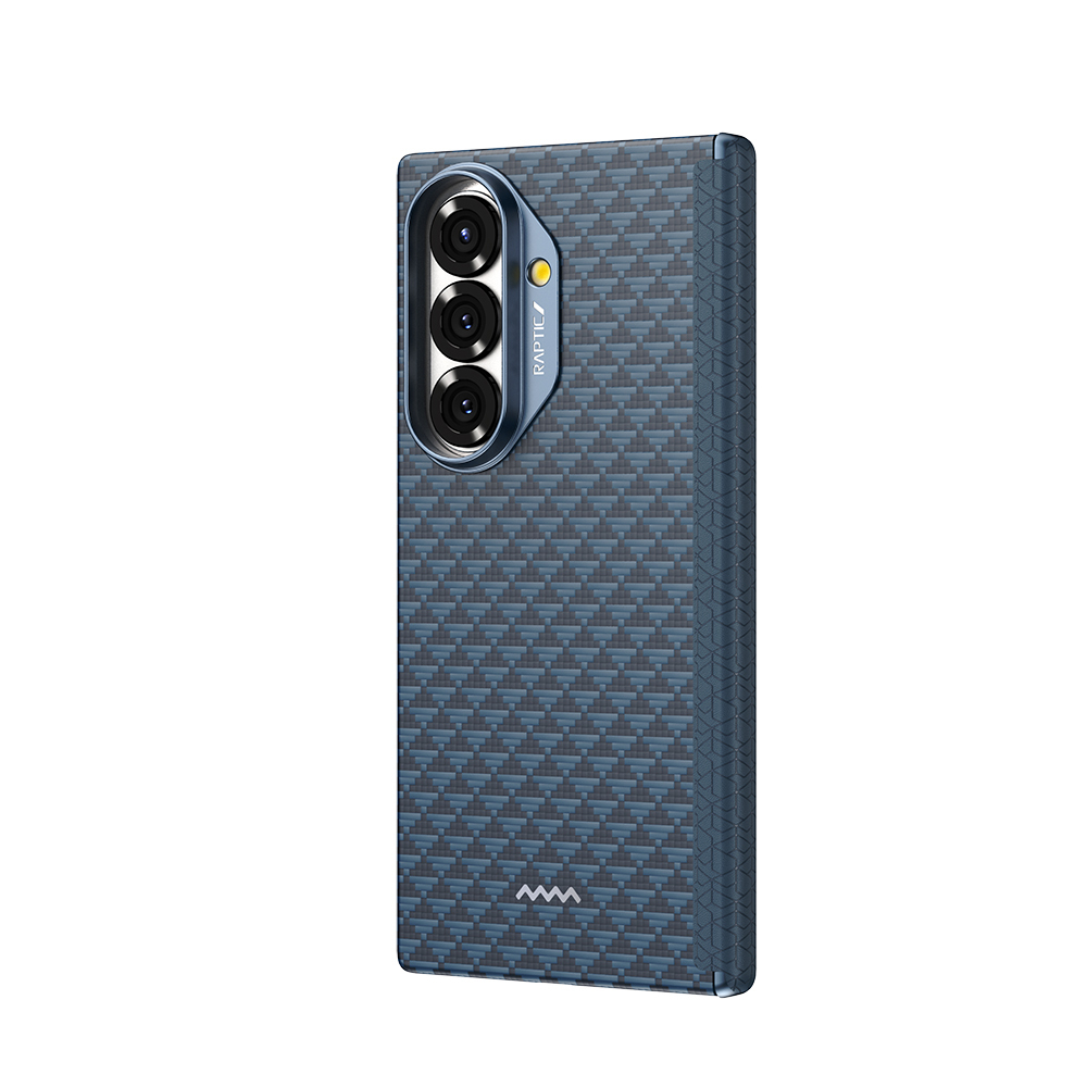 Samsung Galaxy Z Fold 7 Uyumlu Kılıf M-safe Şarj Özellikli Raptic Aramid Skin-Pro Profound Serisi Kapak - 1