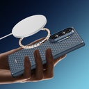 Samsung Galaxy Z Fold 7 Uyumlu Kılıf M-safe Şarj Özellikli Raptic Aramid Skin-Pro Profound Serisi Kapak - 10