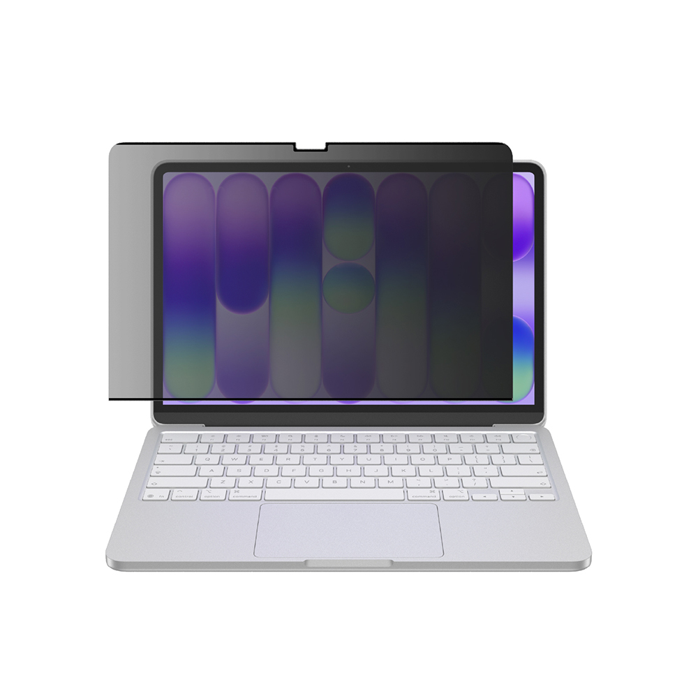 Apple Macbook Neo 13' A3404 Amazingthing Radix MagPrivacy Serisi Magnetik Hayalet Ekran Koruyucu - 2