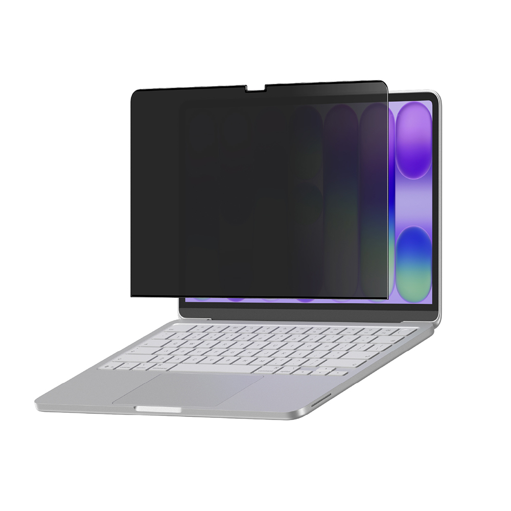 Apple Macbook Neo 13' A3404 Amazingthing Radix MagPrivacy Serisi Magnetik Hayalet Ekran Koruyucu - 3
