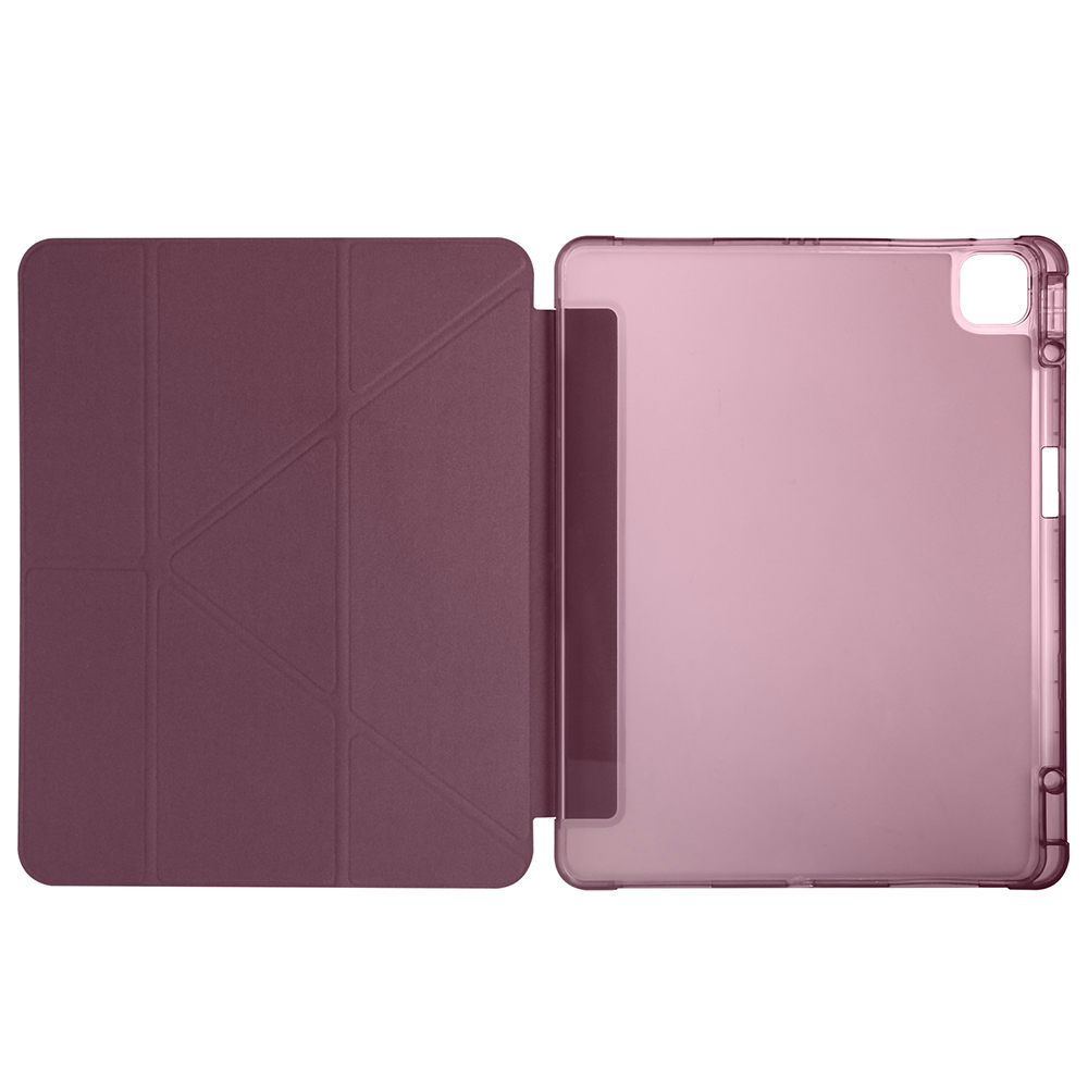 Apple iPad Pro 13 2024 Uyumlu Kılıf Zore Tri Folding Kalem Bölmeli Standlı Kılıf - 9