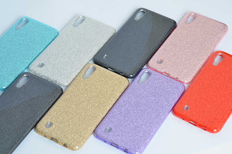 Samsung Galaxy M10 Uyumlu Kılıf Zore Shining Silikon - 3