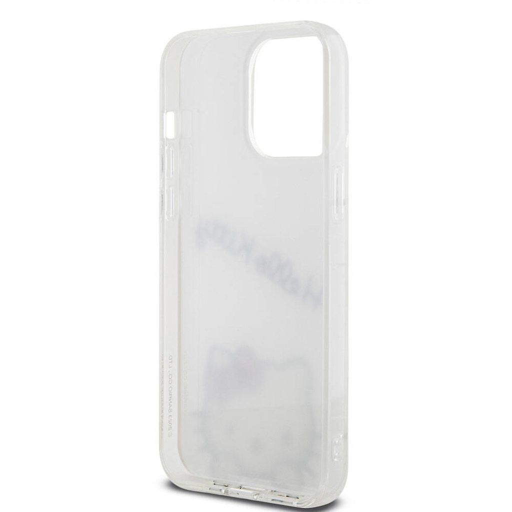 Apple iPhone 15 Pro Max Uyumlu Kılıf Hello Kitty Orjinal Lisanslı Askılı Yazı ve İkonik Logolu Daydreaming Kapak