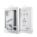 Apple iPhone 15 Pro Max Uyumlu Kılıf Hello Kitty Orjinal Lisanslı Askılı Yazı ve İkonik Logolu Daydreaming Kapak