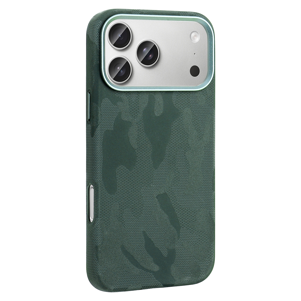 Apple iPhone 17 Pro Max Uyumlu Kılıf M-Safe Şarj Özellikli Kamuflaj Tasarımlı Zore Sera Sert PC Kapak - 1