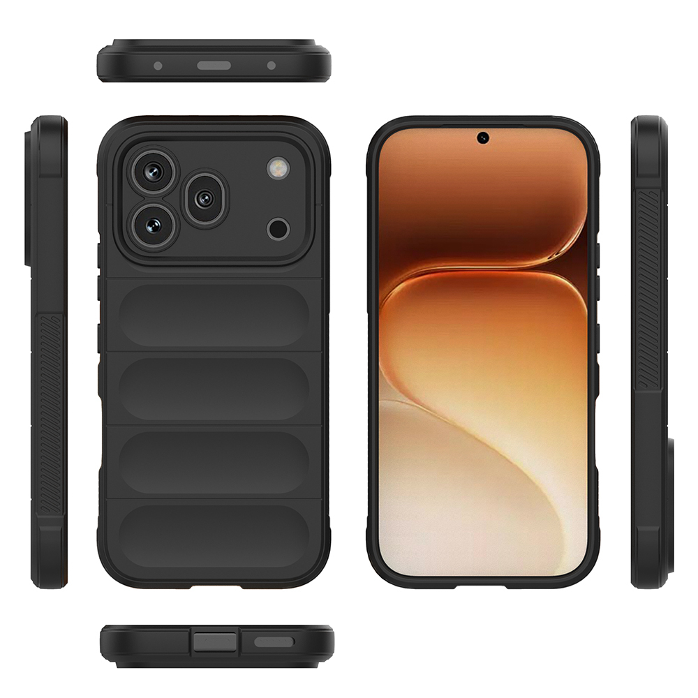 Honor 600 Pro 5G Kılıf Esnek TPU Oyuklu Arka Yüzey Tasarımlı Zore Etnik Silikon Kapak - 8
