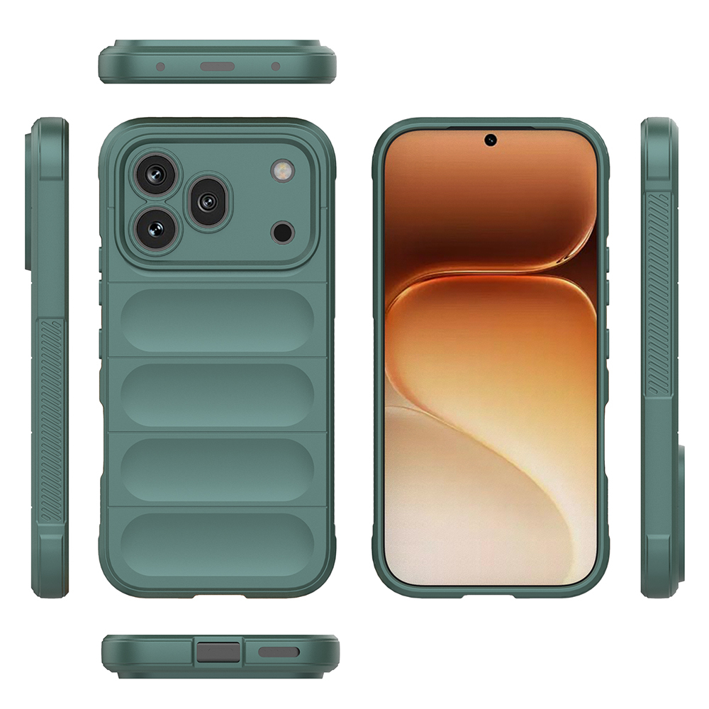 Honor 600 Pro 5G Kılıf Esnek TPU Oyuklu Arka Yüzey Tasarımlı Zore Etnik Silikon Kapak - 5