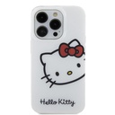 Apple iPhone 15 Pro Max Uyumlu Kılıf Hello Kitty Orjinal Lisanslı Yazı ve İkonik Logolu Kitty Head Kapak