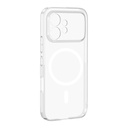 Honor 600 5G Kamera Korumalı M-Safe Şarj Özellikli Şeffaf Zore London Sert PC Kapak - 2