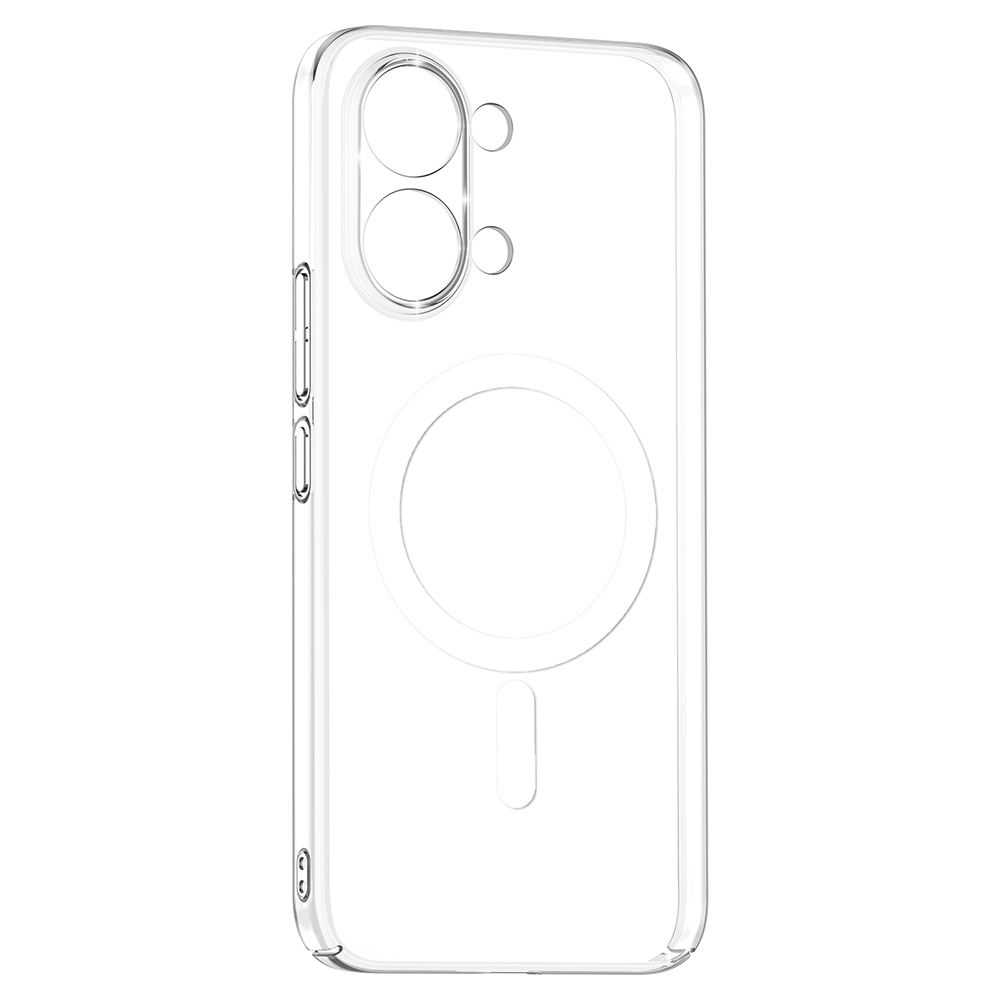 Xiaomi Poco X8 Pro Max Kamera Korumalı M-Safe Şarj Özellikli Şeffaf Zore London Sert PC Kapak - 1