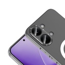 Xiaomi Poco X8 Pro Max Kamera Korumalı M-Safe Şarj Özellikli Şeffaf Zore London Sert PC Kapak - 2
