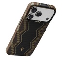 Apple iPhone 17 Pro Uyumlu Kılıf M-safe Şarj Özellikli Raptic Aramid Skin Scepter Serisi Kapak - 3