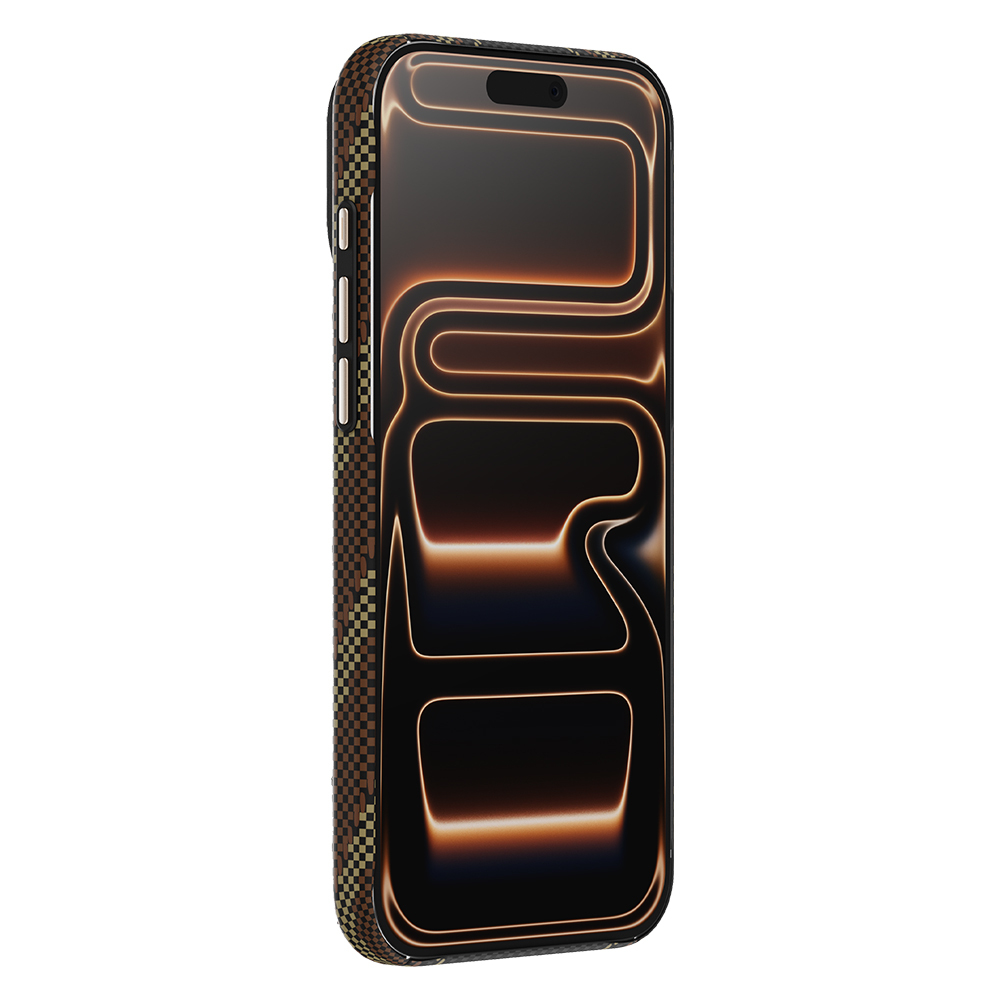 Apple iPhone 17 Pro Uyumlu Kılıf M-safe Şarj Özellikli Raptic Aramid Skin Scepter Serisi Kapak - 7