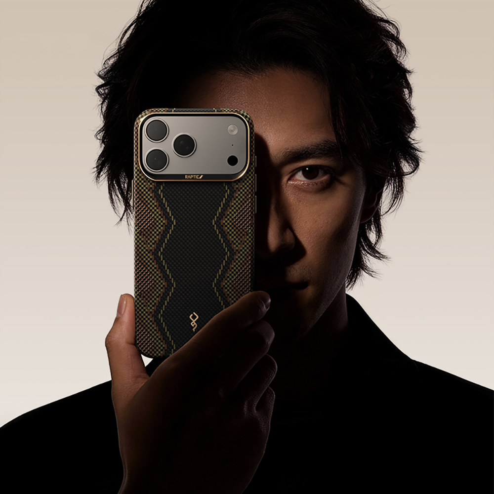 Apple iPhone 17 Pro Uyumlu Kılıf M-safe Şarj Özellikli Raptic Aramid Skin Scepter Serisi Kapak - 8