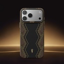 Apple iPhone 17 Pro Uyumlu Kılıf M-safe Şarj Özellikli Raptic Aramid Skin Scepter Serisi Kapak - 9