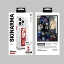 Apple iPhone 15 Pro Max Uyumlu Kılıf SkinArma Standlı Şeffaf Tasarımlı Apex Kapak