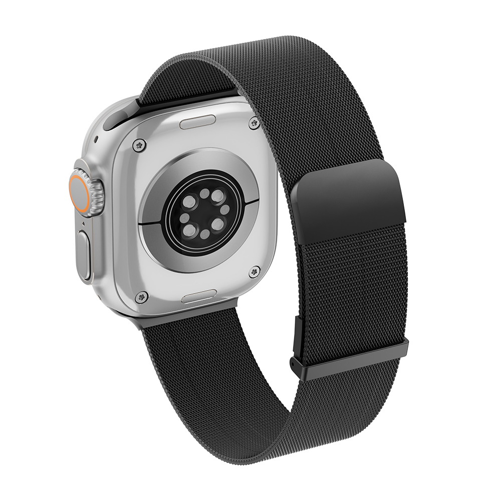 Apple Watch 42mm Uyumlu Wiwu MagFlex Secure Serisi Metal Kordon - 1
