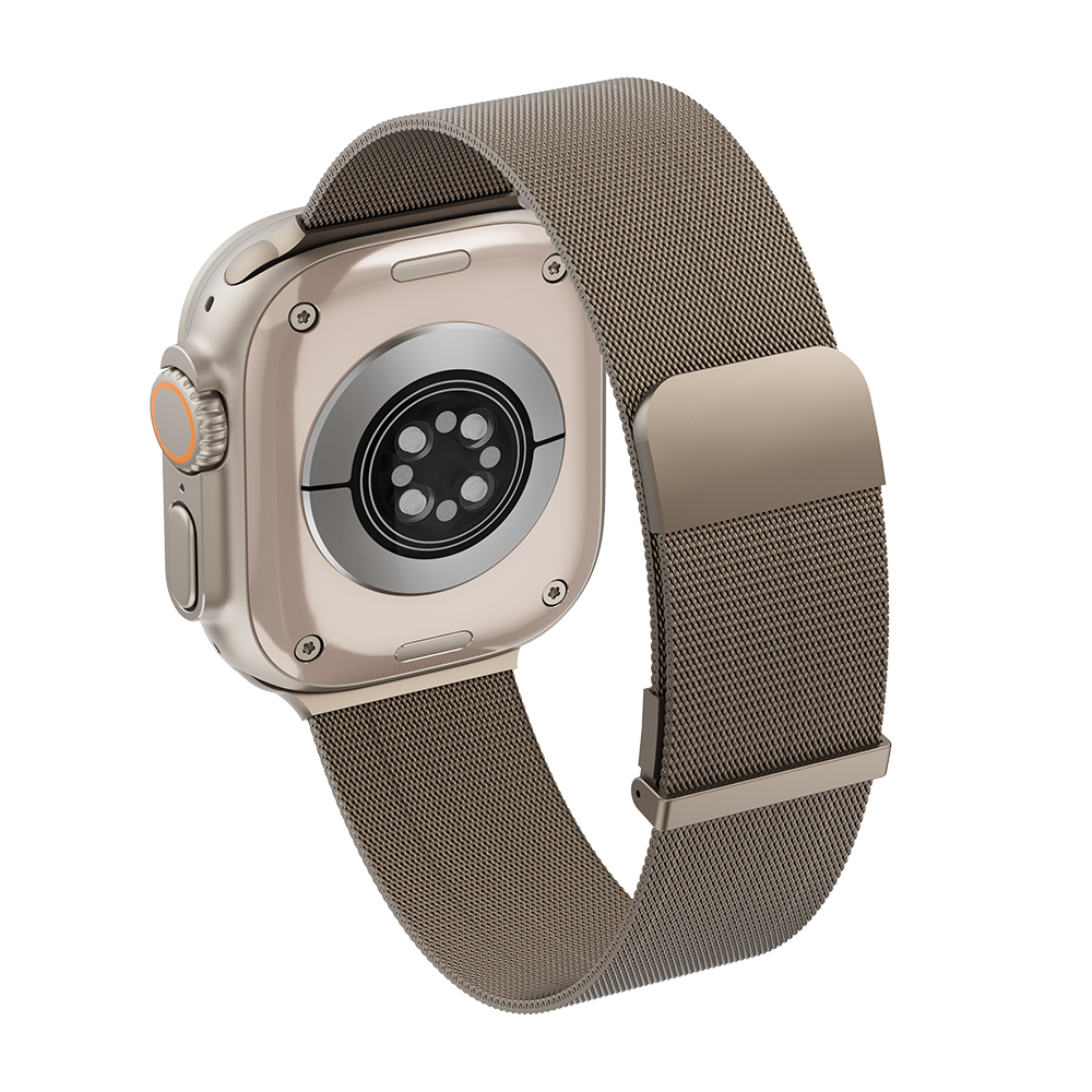 Apple Watch 42mm Uyumlu Wiwu MagFlex Secure Serisi Metal Kordon - 1