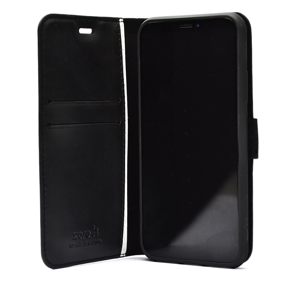 Samsung Galaxy S26 Uyumlu Kılıf Zore Kar Deluxe Kapaklı Kılıf - 1