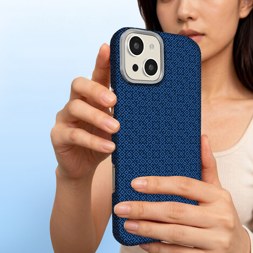 Apple iPhone 13 Uyumlu Kılıf M-Safe Şarj Özellikli Zore Paris Vax Sert PC Kapak - 4