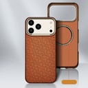 Apple iPhone 17 Pro Uyumlu Kılıf M-Safe Şarj Özellikli Zore Paris Vax Sert PC Kapak - 5