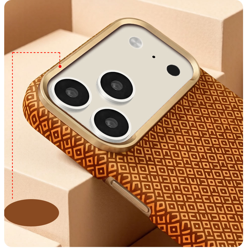 Apple iPhone 17 Pro Max Uyumlu Kılıf M-Safe Şarj Özellikli Zore Paris Vax Sert PC Kapak - 2
