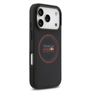 Apple iPhone 17 Pro Uyumlu Kılıf Redbull Orjinal Lisanslı M-safe Şarj Özellikli Kırmızı Halka ve Logo Kabartmalı PU Deri Kapak - 4