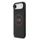 Apple iPhone 17 Air Uyumlu Kılıf Redbull Orjinal Lisanslı M-safe Şarj Özellikli Kırmızı Halka ve Logo Kabartmalı PU Deri Kapak - 2