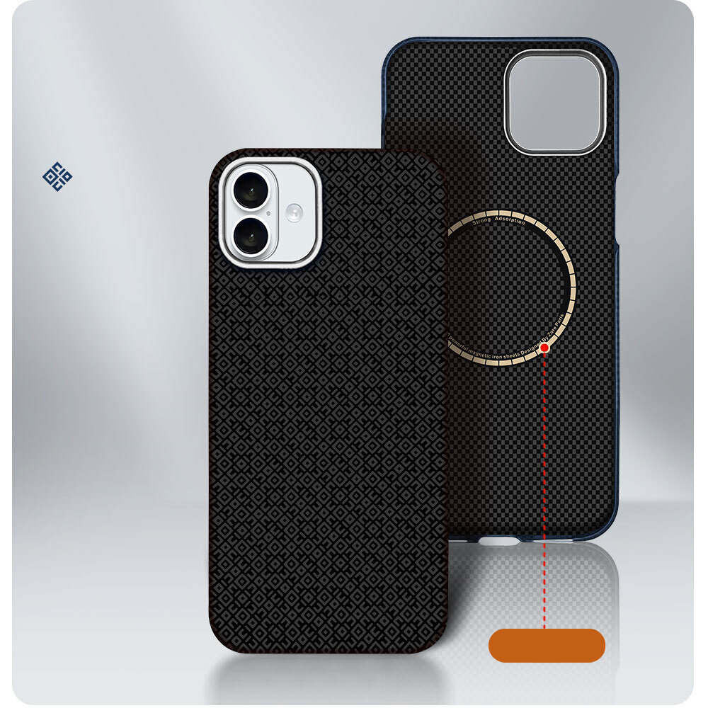 Apple iPhone 16 Uyumlu Kılıf M-Safe Şarj Özellikli Zore Paris Vax Sert PC Kapak - 4