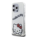 Apple iPhone 15 Pro Uyumlu Kılıf Hello Kitty Orjinal Lisanslı Askılı Yazı ve İkonik Logolu Daydreaming Kapak