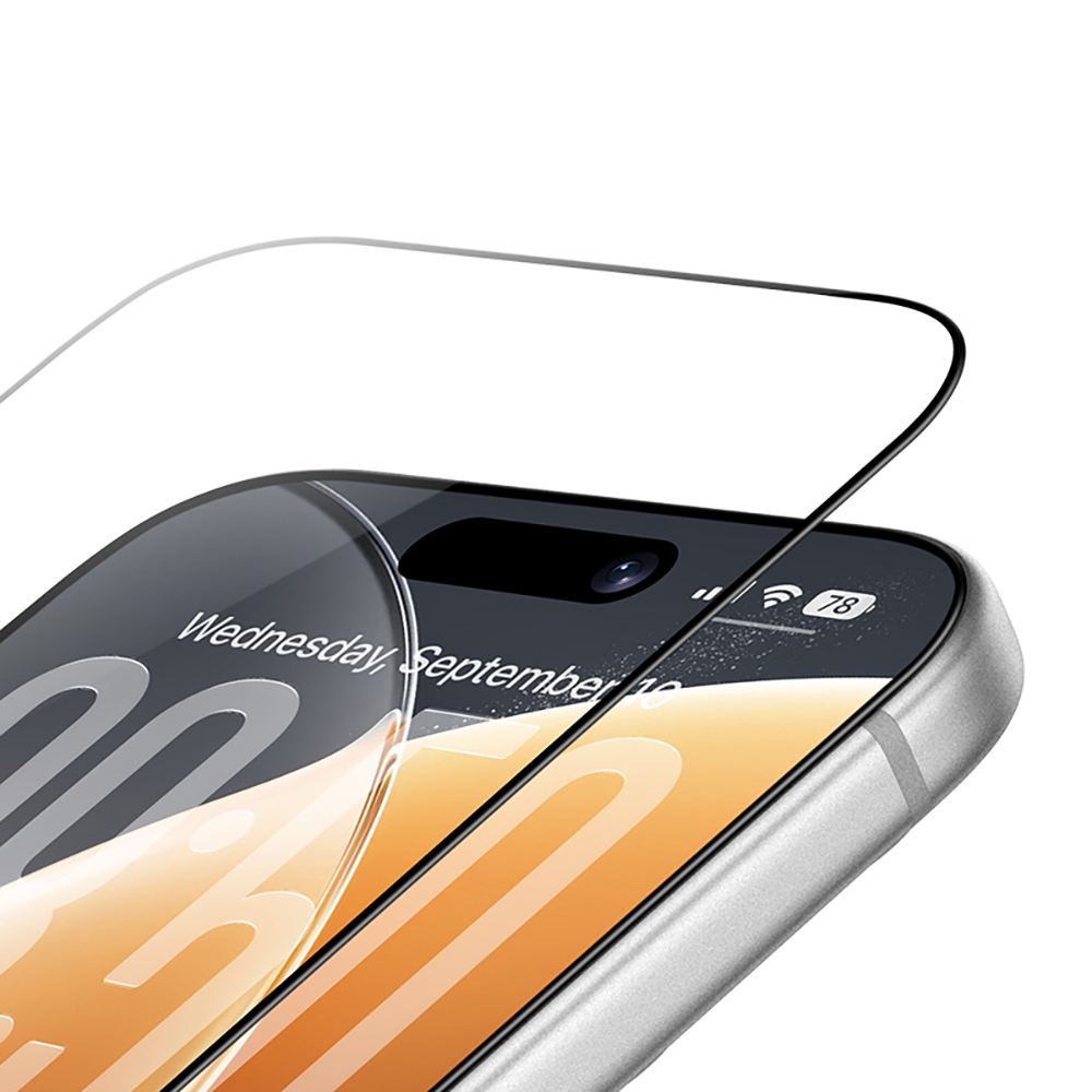 Apple iPhone 16 Pro Uyumlu Benks OmniWarrior Eye-Friendly Cam Ekran Koruyucu + Kolay Uygulama Aparatlı - 4