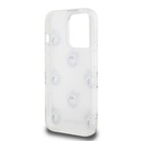 Apple iPhone 15 Pro Uyumlu Kılıf Hello Kitty Orjinal Lisanslı Elektroplating Kaplama Kabarcık Baskılı Kapak