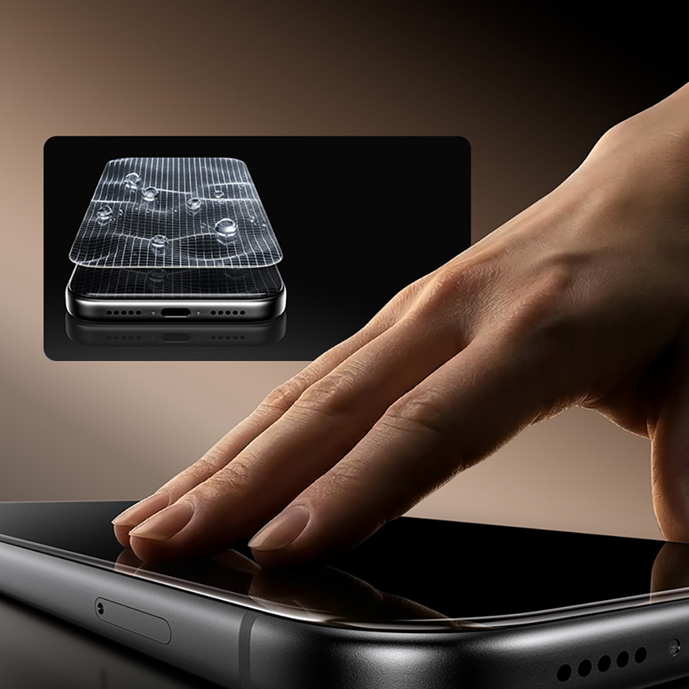 Apple iPhone 16 Pro Uyumlu Benks OmniWarrior Eye-Friendly Cam Ekran Koruyucu + Kolay Uygulama Aparatlı - 12