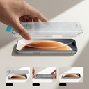 Apple iPhone 16 Pro Uyumlu Benks OmniWarrior Eye-Friendly Cam Ekran Koruyucu + Kolay Uygulama Aparatlı - 13