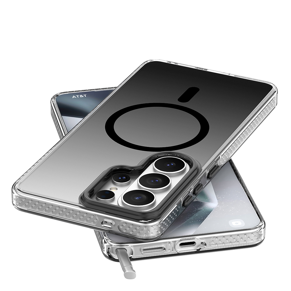 Samsung Galaxy S26 Ultra Uyumlu Kılıf M-safe Şarj Özellikli Sararmaya Karşı Dayanıklı Mutural Icesense Serisi Kapak - 4