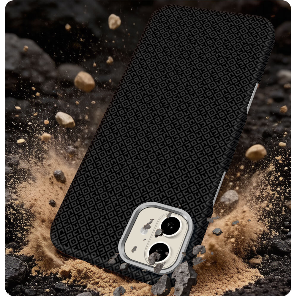 Apple iPhone 17 Uyumlu Kılıf M-Safe Şarj Özellikli Zore Paris Vax Sert PC Kapak - 5