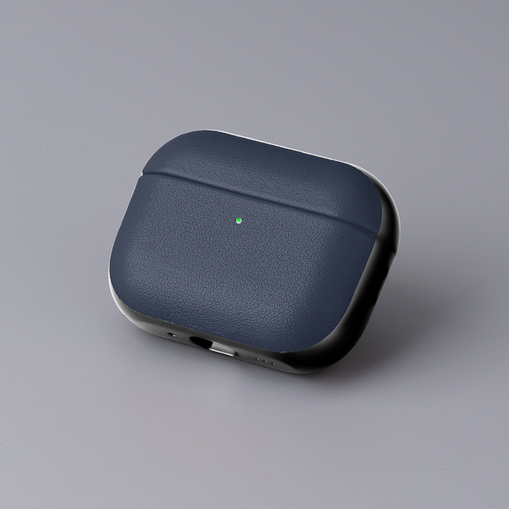 Apple AirPods Pro 3 Uyumlu Kılıf M-Safe Şarj Özellikli Mutural Poying Serisi Deri Tasarımlı Kapak - 5