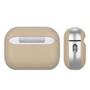 Apple AirPods Pro 3 Uyumlu Kılıf M-Safe Şarj Özellikli Mutural Poying Serisi Deri Tasarımlı Kapak - 1