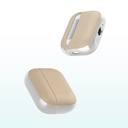 Apple AirPods Pro 3 Uyumlu Kılıf M-Safe Şarj Özellikli Mutural Poying Serisi Deri Tasarımlı Kapak - 3