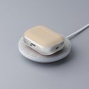 Apple AirPods Pro 3 Uyumlu Kılıf M-Safe Şarj Özellikli Mutural Poying Serisi Deri Tasarımlı Kapak - 4