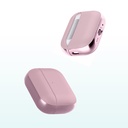 Apple AirPods Pro 3 Uyumlu Kılıf M-Safe Şarj Özellikli Mutural Poying Serisi Deri Tasarımlı Kapak - 3