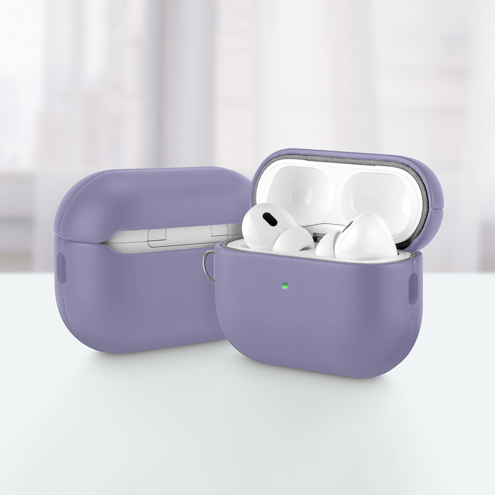 Apple AirPods Pro 3 Uyumlu Kılıf M-Safe Şarj Özellikli Mutural Yahu Serisi Deri Tasarımlı Kapak - 3