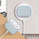 Apple AirPods Pro 3 Uyumlu Kılıf M-Safe Şarj Özellikli Mutural Yahu Serisi Deri Tasarımlı Kapak - 1