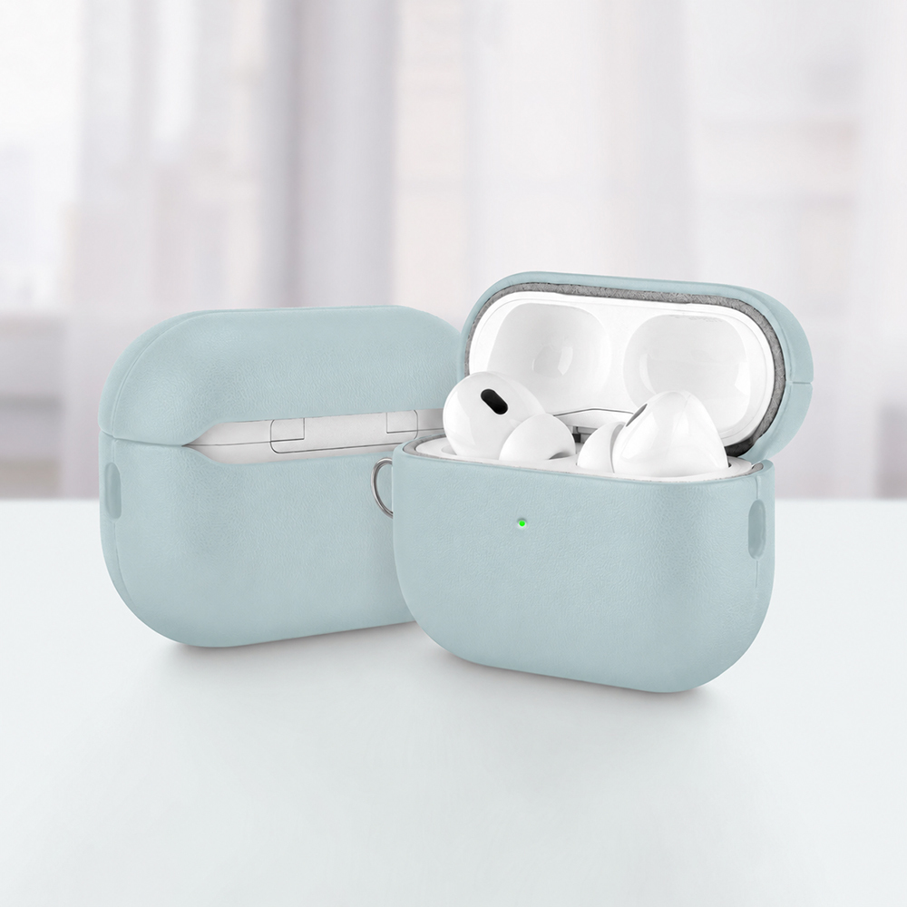 Apple AirPods Pro 3 Uyumlu Kılıf M-Safe Şarj Özellikli Mutural Yahu Serisi Deri Tasarımlı Kapak - 3