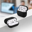 Apple AirPods Pro 3 Uyumlu Kılıf M-Safe Şarj Özellikli Mutural Yahu Serisi Deri Tasarımlı Kapak - 3