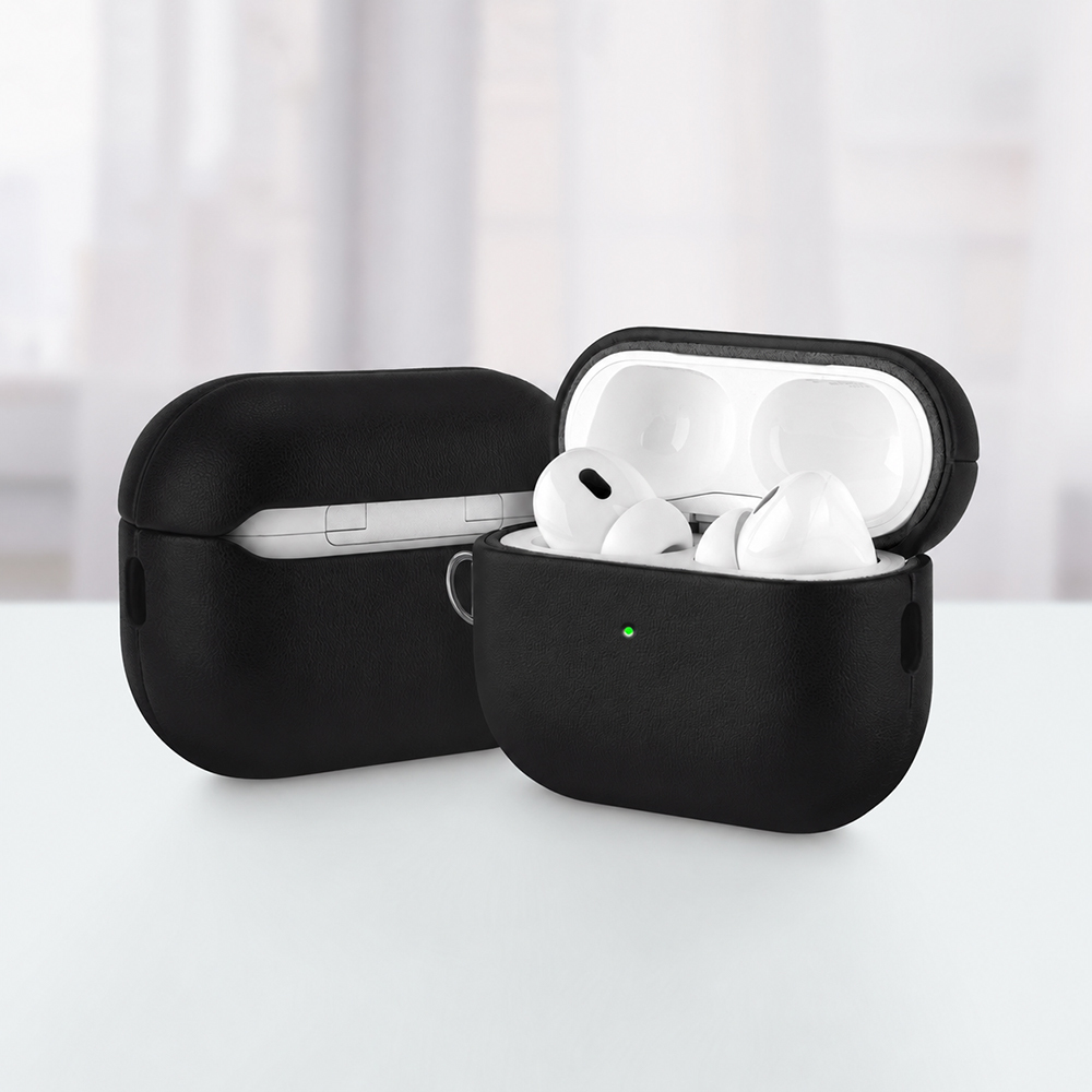 Apple AirPods Pro 3 Uyumlu Kılıf M-Safe Şarj Özellikli Mutural Yahu Serisi Deri Tasarımlı Kapak - 5