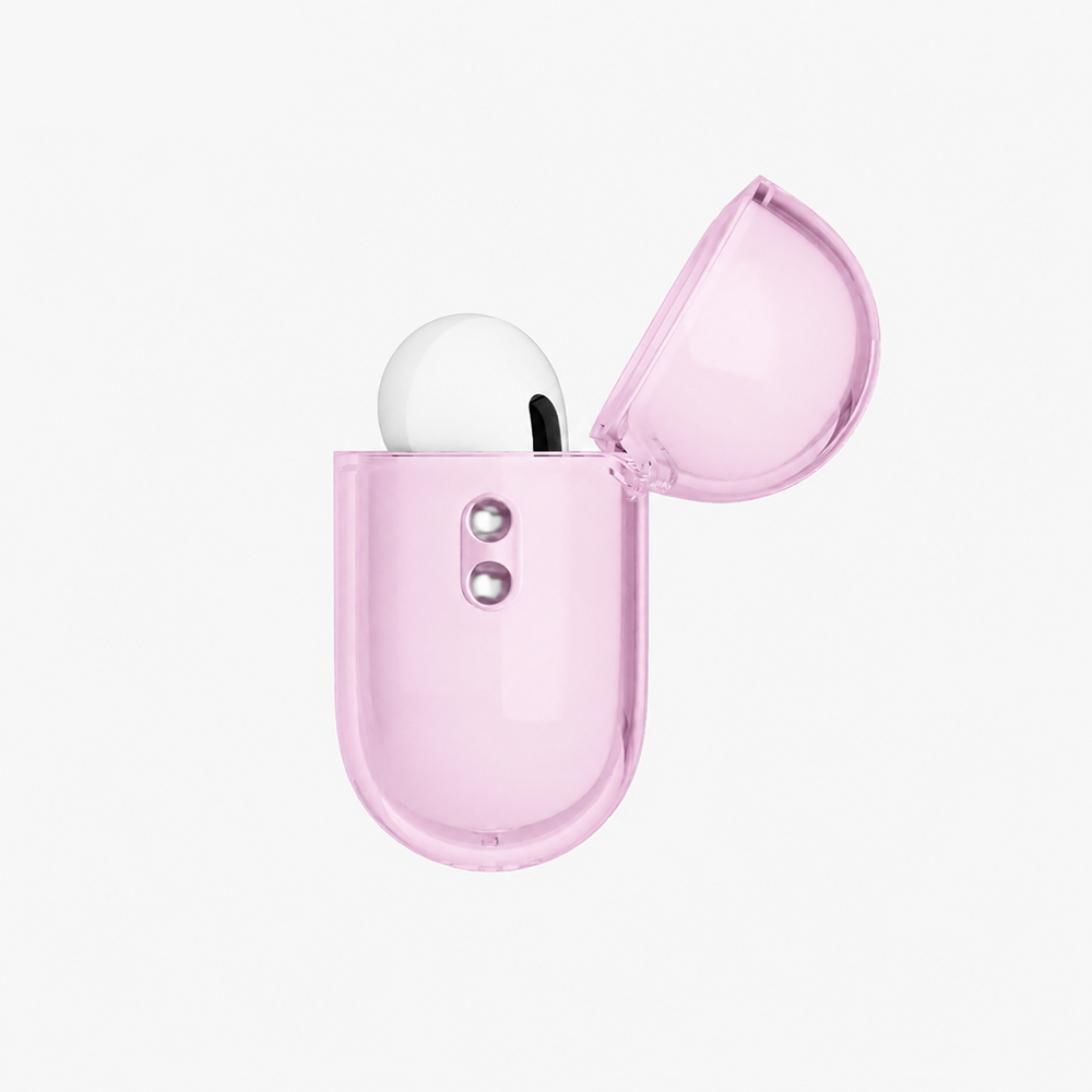 Apple AirPods Pro 3 Uyumlu Kılıf M-Safe Şarj Özellikli Mutural Ice Colour Serisi Silikon Kapak - 5