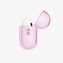 Apple AirPods Pro 3 Uyumlu Kılıf M-Safe Şarj Özellikli Mutural Ice Colour Serisi Silikon Kapak - 5