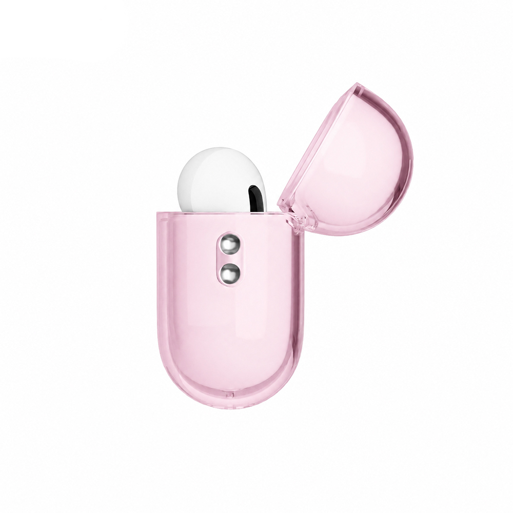 Apple AirPods Pro 3 Uyumlu Kılıf M-Safe Şarj Özellikli Mutural Ice Colour Serisi Silikon Kapak - 5