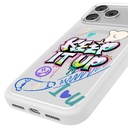 Apple iPhone 17 Pro Uyumlu Kılıf M-safe Şarj Özellikli 3D Baskılı Tasarım Mutural Graffiti Serisi Kapak - 2